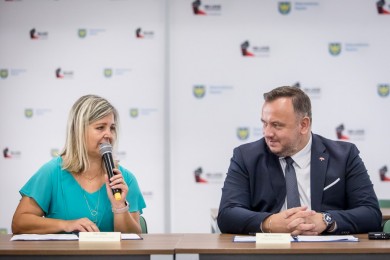  Wizyta delegacji z Samorządowego Kraju Żylińskiego. fot. Tomasz Żak / UMWS 