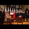  Prezydent RP Andrzej Duda podpisał ustawę dotyczącą ustanowienia Narodowego Dnia Powstań Śląskich. fot. Andrzej Grygiel / UMWS 