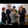  Nagrodę odbiera wiceprezydent Rudy Śląskiej Teodor Chowaniec 