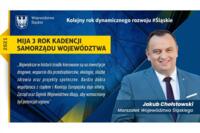 baner informujący o kolejnym roku dynamicznego rozwoju