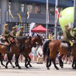 Inscenizacja wkroczenia Wojska Polskiego do Katowic. fot. Andrzej Grygiel / UMWS