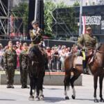 Inscenizacja wkroczenia Wojska Polskiego do Katowic. fot. Andrzej Grygiel / UMWS