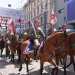 Inscenizacja wkroczenia Wojska Polskiego do Katowic. fot. Andrzej Grygiel / UMWS