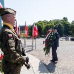 Uroczystośc pod Pomnikiem Powstanców Śląskich. fot. Tomasz Żak / UMWS