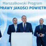 Konferencja prasowa inaugurująca Marszałkowski Program Poprawy Jakości Powietrza. fot. Andrzej Grygiel / UMWS