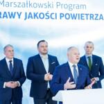 Konferencja prasowa inaugurująca Marszałkowski Program Poprawy Jakości Powietrza. fot. Andrzej Grygiel / UMWS