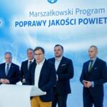 Konferencja prasowa inaugurująca Marszałkowski Program Poprawy Jakości Powietrza. fot. Andrzej Grygiel / UMWS