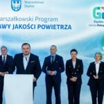 Konferencja prasowa inaugurująca Marszałkowski Program Poprawy Jakości Powietrza. fot. Andrzej Grygiel / UMWS