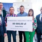 Wręczenie czeków Marszałkowskiego Konkursu „Inicjatywa Sołecka”. fot. Sylwia Miklas/UMiG Pilica