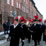 Górnicza orkiestra w katowickiej dzielnicy Nikiszowiec. fot. Tomasz Żak / UMWS