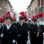 Górnicza orkiestra w katowickiej dzielnicy Nikiszowiec. fot. Tomasz Żak / UMWS