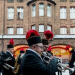 Górnicza orkiestra w katowickiej dzielnicy Nikiszowiec. fot. Tomasz Żak / UMWS