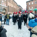 Górnicza orkiestra w katowickiej dzielnicy Nikiszowiec. fot. Tomasz Żak / UMWS