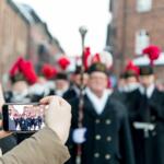 Górnicza orkiestra w katowickiej dzielnicy Nikiszowiec. fot. Tomasz Żak / UMWS