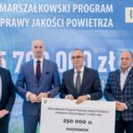 Fundusze UE na OZE i Marszałkowski Program Poprawy Jakości Powietrza. fot. Tomasz Żak / UMWS